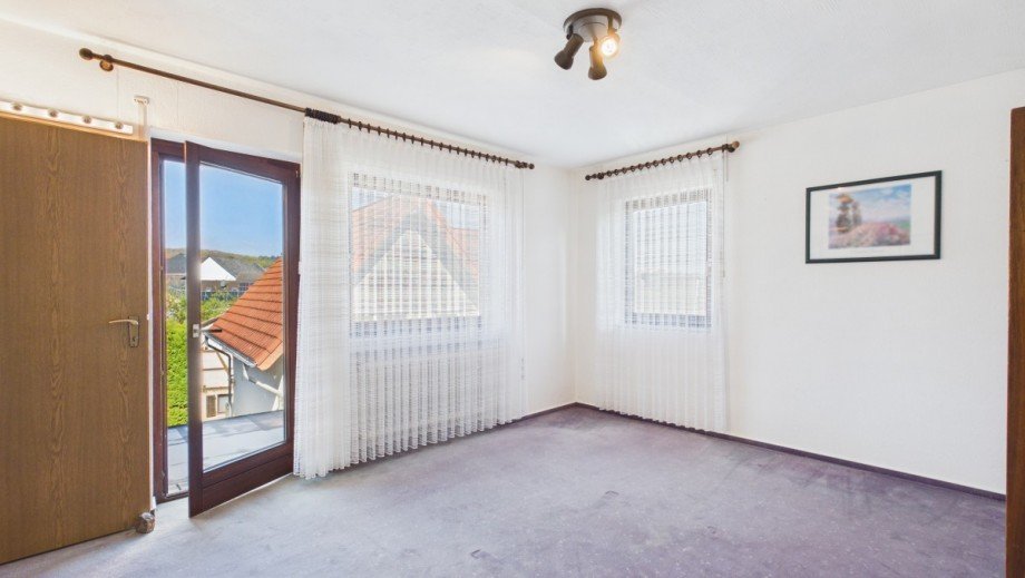 Zimmer Terrasse OG Einfamilienhaus Grafschaft