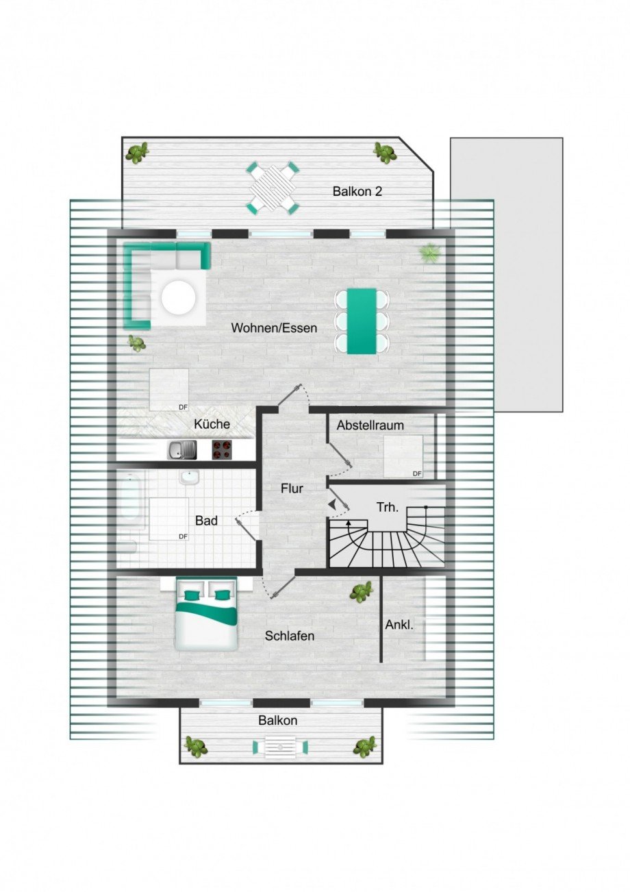 Grundriss Rosenstrasse (1) (1) Wohnung Sinzig