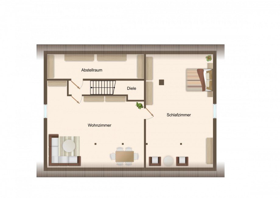 Grundriss DG Zweifamilienhaus Sinzig