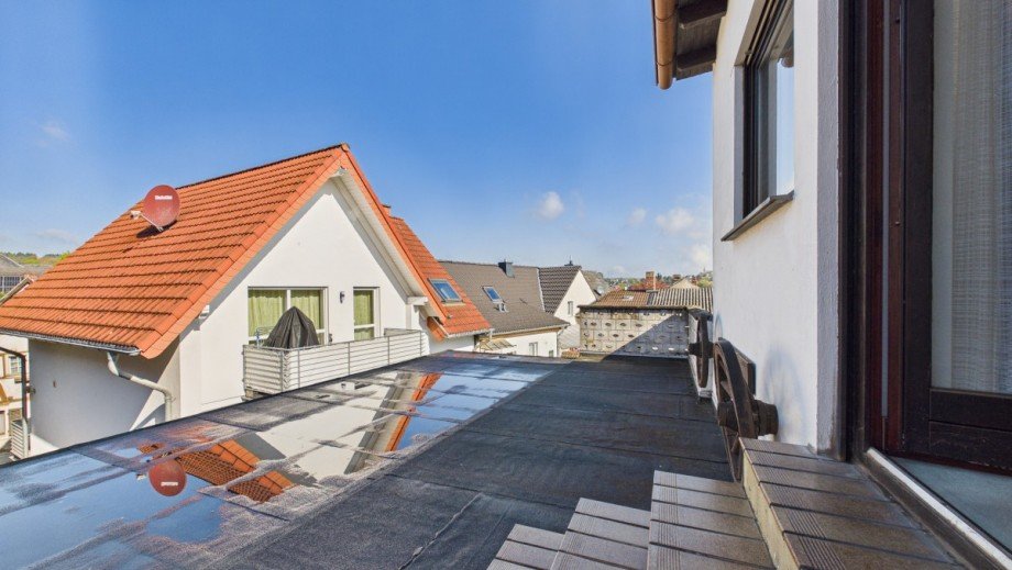 Terrasse Einfamilienhaus Grafschaft