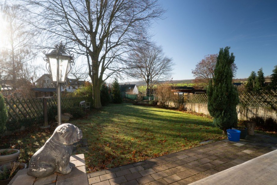 Garten zur Mitnutzung Etagenwohnung Grafschaft