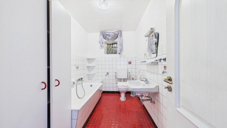 Badezimmer Einfamilienhaus Grafschaft