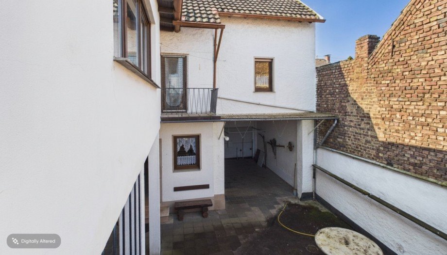 Innenhof Einfamilienhaus Grafschaft