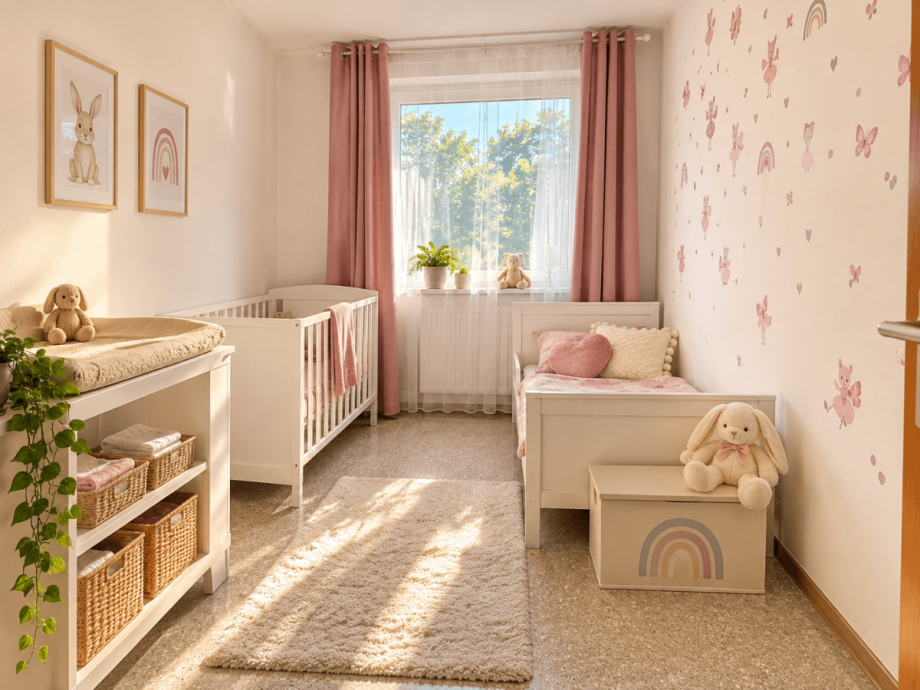 Kinderzimmer Etagenwohnung Bonn