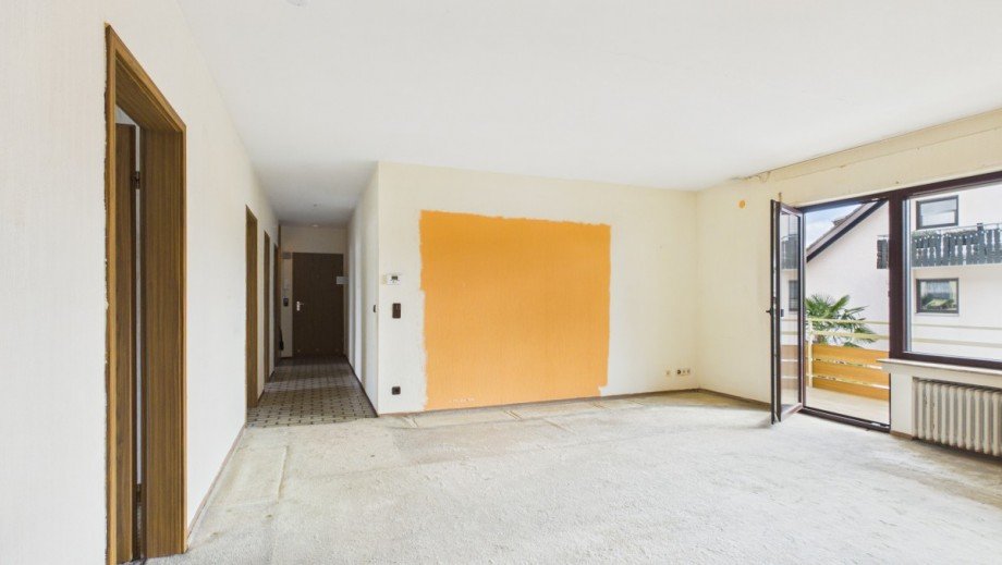 Wohnzimmer Etagenwohnung Remagen