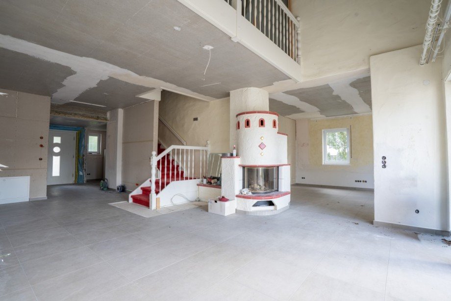 Wohn-Essbereich mit Kamin Zweifamilienhaus Sinzig