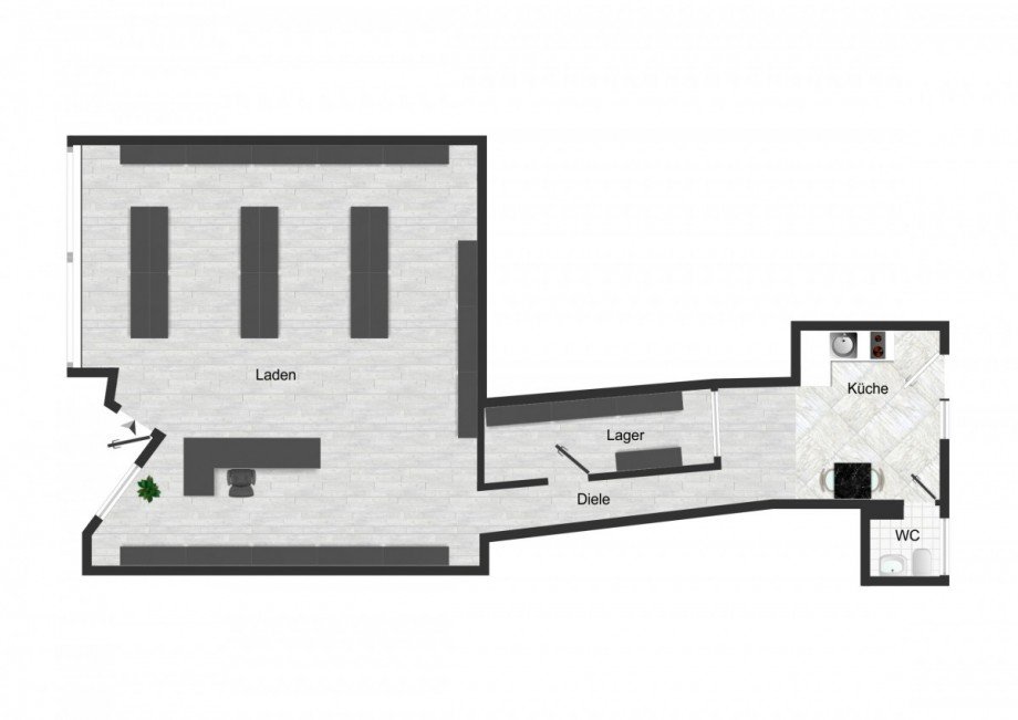 Grundriss789 B�rofl�che Bad Breisig