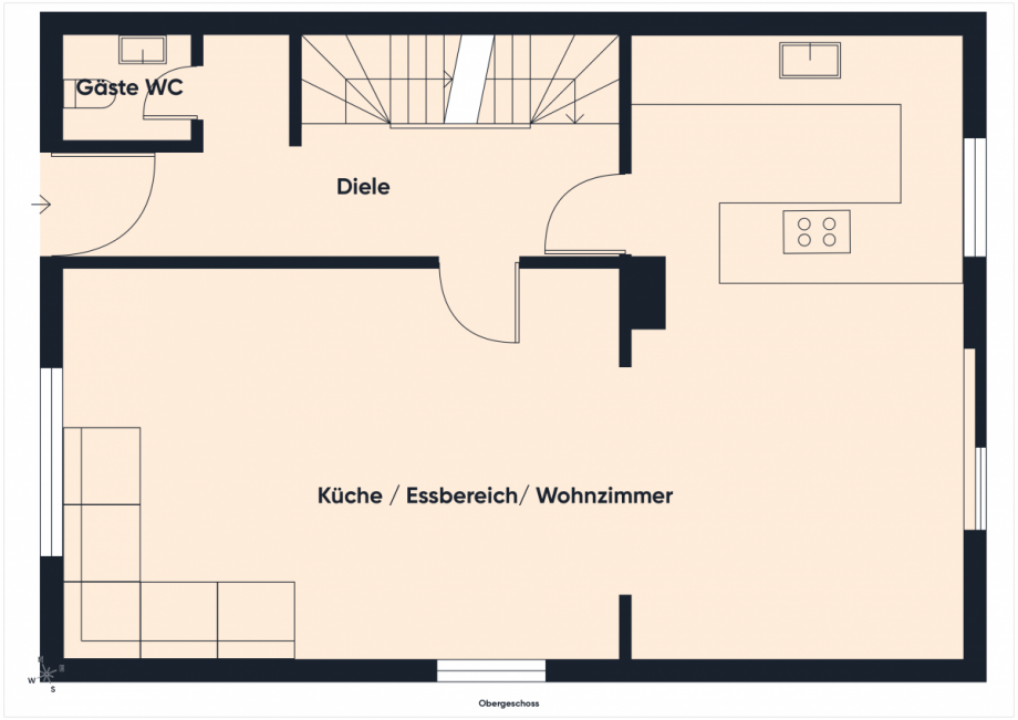 Grundriss EG Einfamilienhaus Remagen